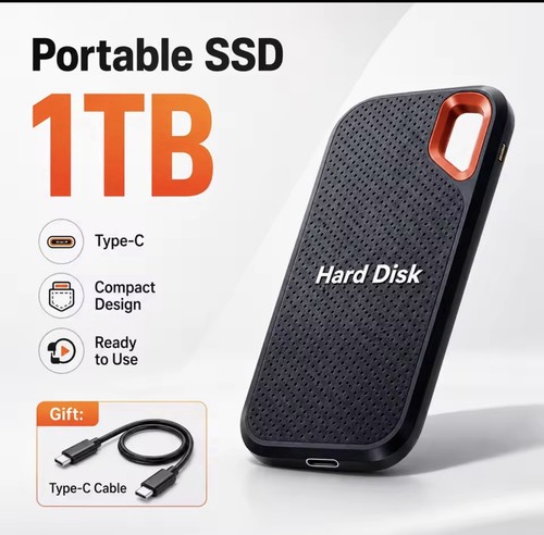 Ssd esterno portatile - portatile, 1tb