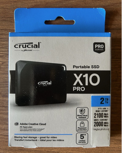 Crucial x10 pro ssd - pro, 1tb