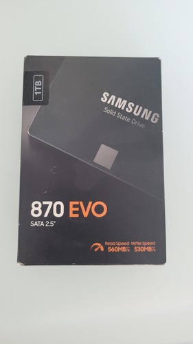 Samsung 870 evo 1tb - 1tb, sata